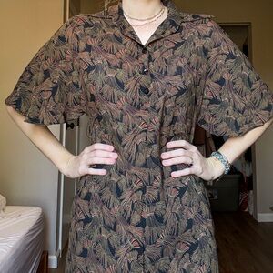 Vintage Sharon’s World Flowy Dress